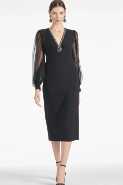 Sachin & Babi Alanz Dress - Black Clearance