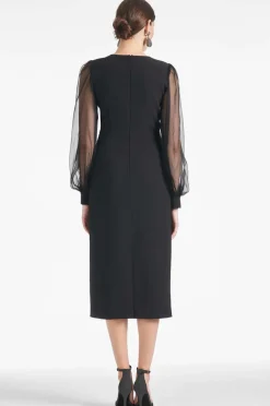 Sachin & Babi Alanz Dress - Black Clearance