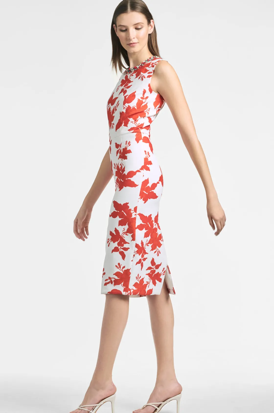 Sachin & Babi Anna Dress - Coral Narcissus Sale