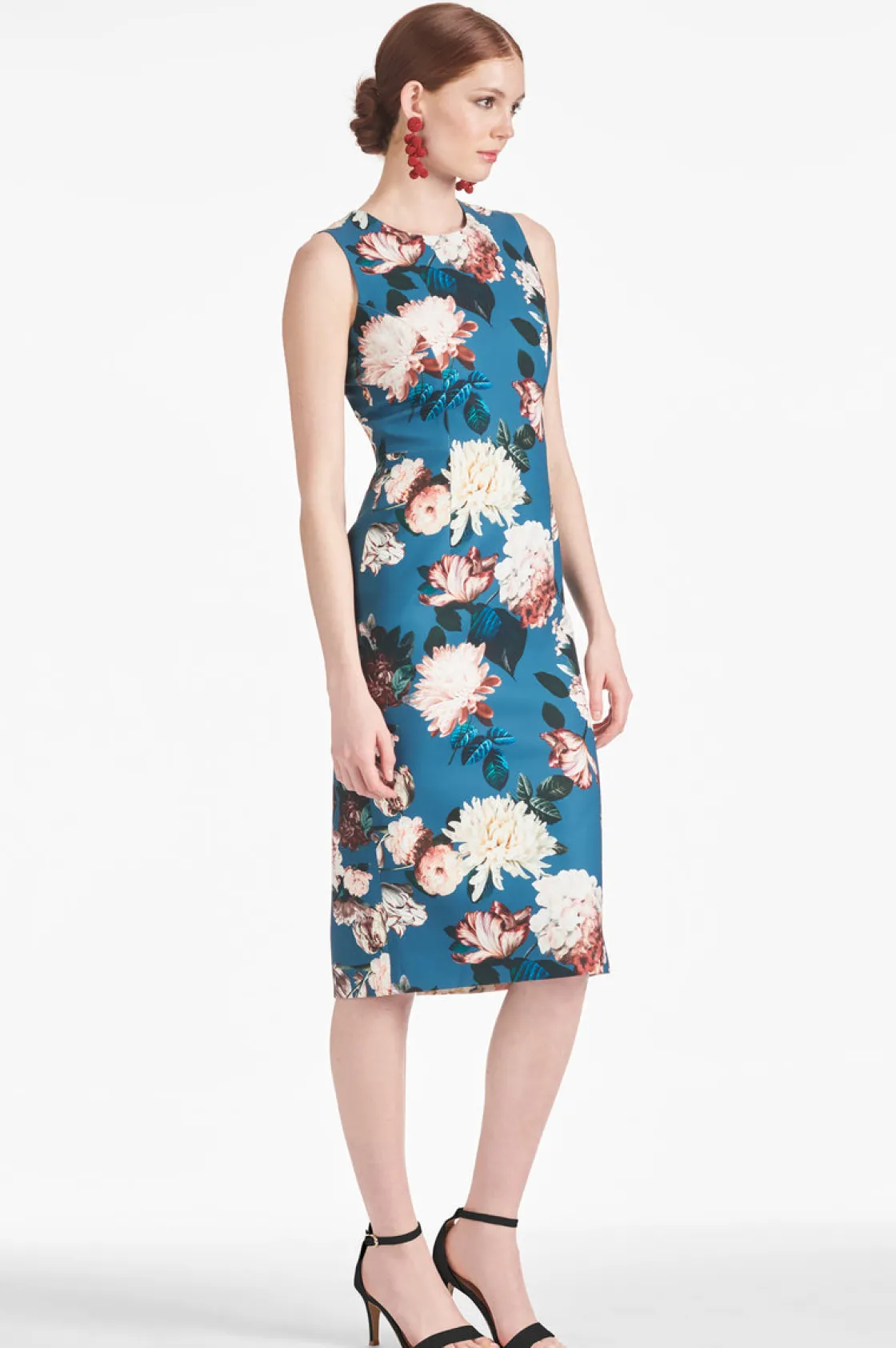Sachin & Babi Anna Dress - Teal Garden Discount