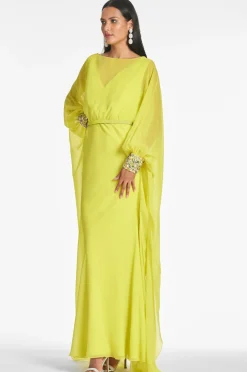 Sachin & Babi Aphrodite Gown - Neon Limeade Fashion