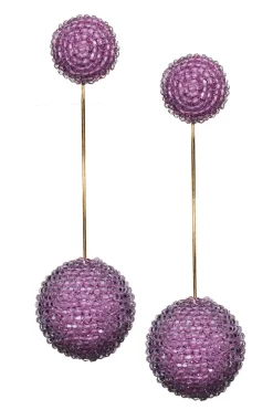 Sachin & Babi Aria Earrings - Faceted Beads Amber Cheap