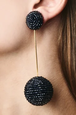 Sachin & Babi Aria Earrings - Faceted Beads Amber Cheap