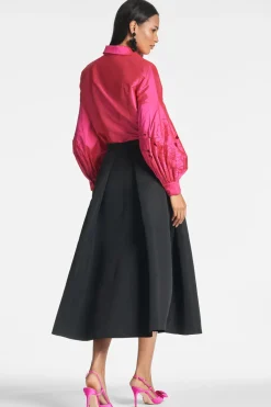 Sachin & Babi Astor Top - Fuchsia Flash Sale