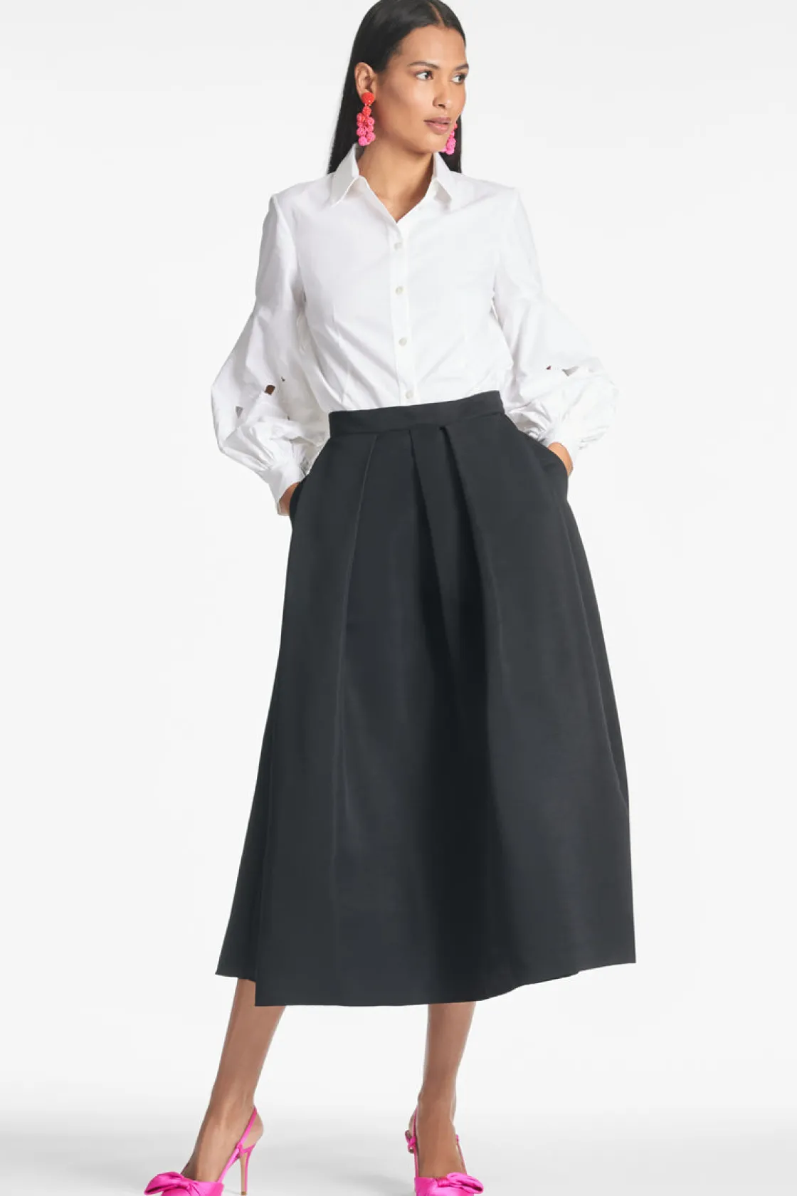 Sachin & Babi Astor Top - White Best