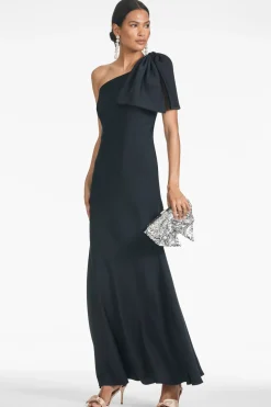 Sachin & Babi Aubrey Gown - Black Cheap