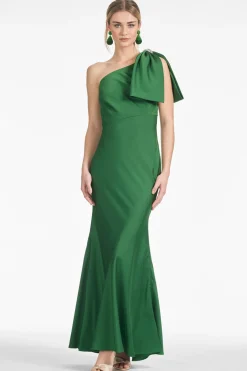 Sachin & Babi Aubrey Gown - Emerald Outlet