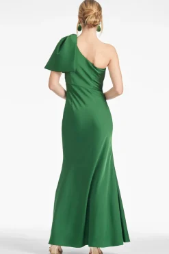 Sachin & Babi Aubrey Gown - Emerald Outlet