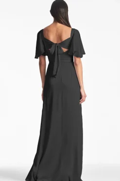 Sachin & Babi Aurora Gown - Black Cheap