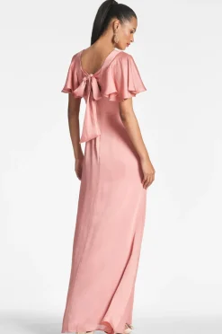 Sachin & Babi Aurora Gown - Rouge Hot