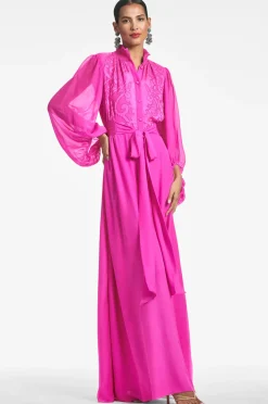 Sachin & Babi Beatrix Gown - Fuchsia Best Sale
