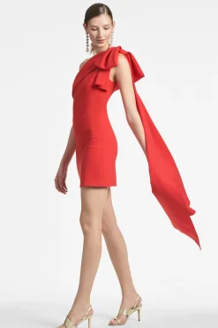 Sachin & Babi Bella Dress - Chili Red Clearance