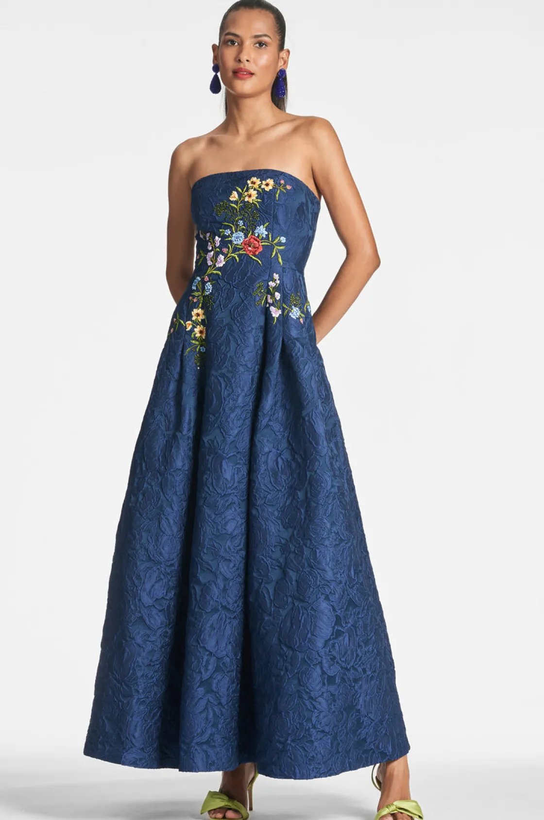 Sachin & Babi Belle Gown - Midnight Cheap