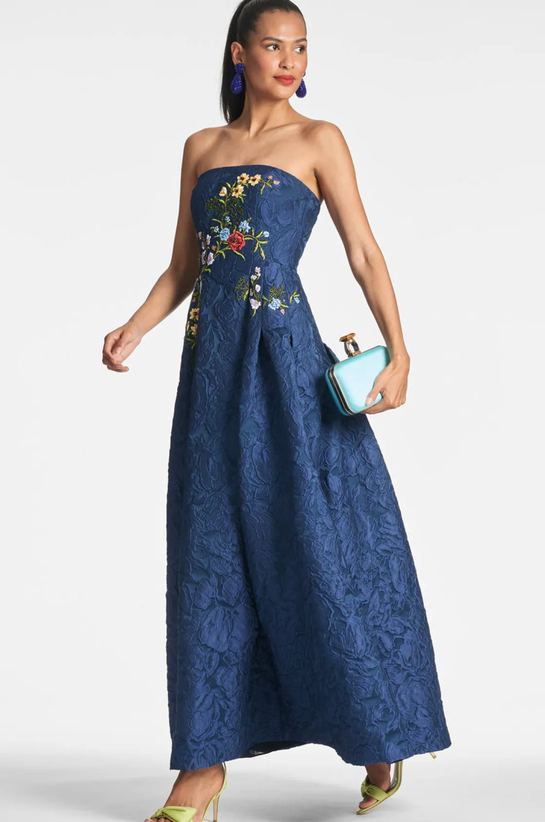 Sachin & Babi Belle Gown - Midnight Cheap