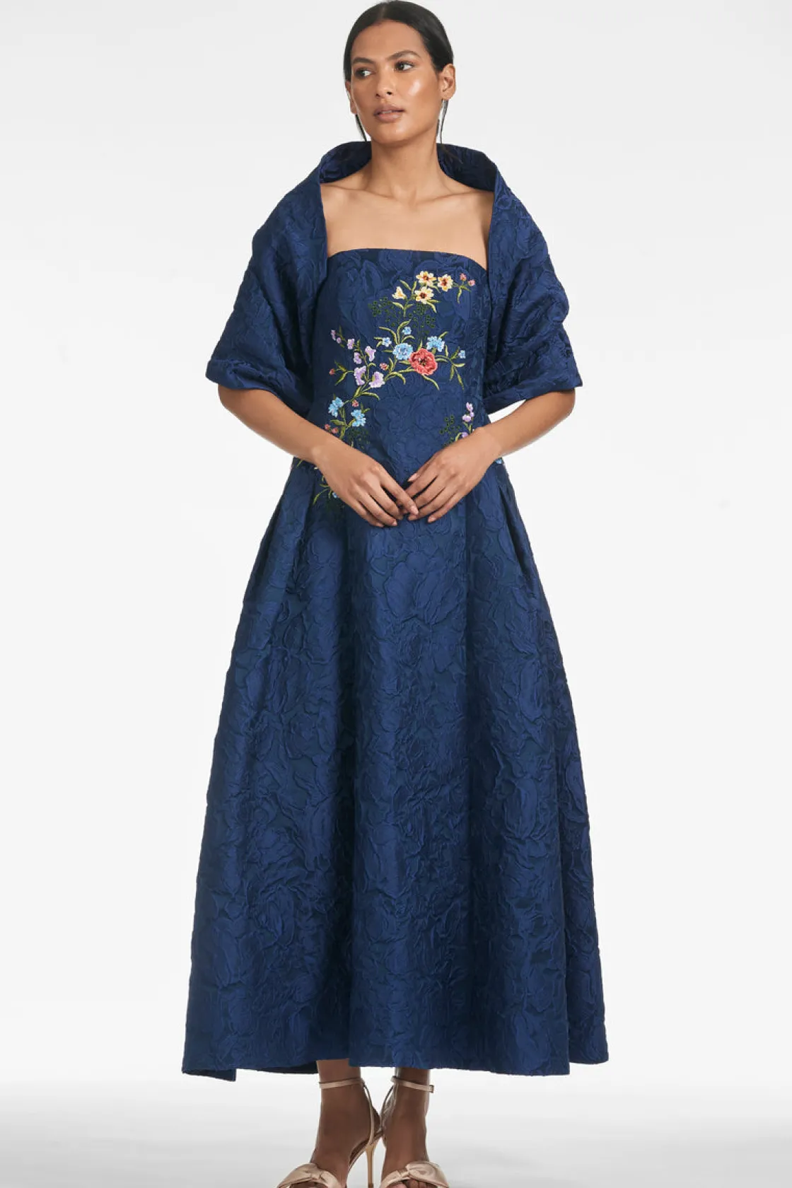 Sachin & Babi Belle Gown - Midnight Cheap