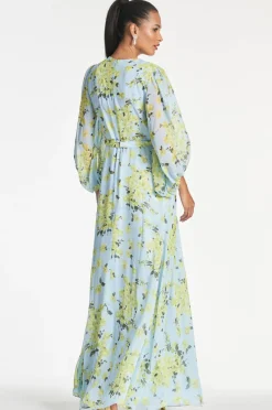 Sachin & Babi Bianca Gown - Sky Citrine Floral Online