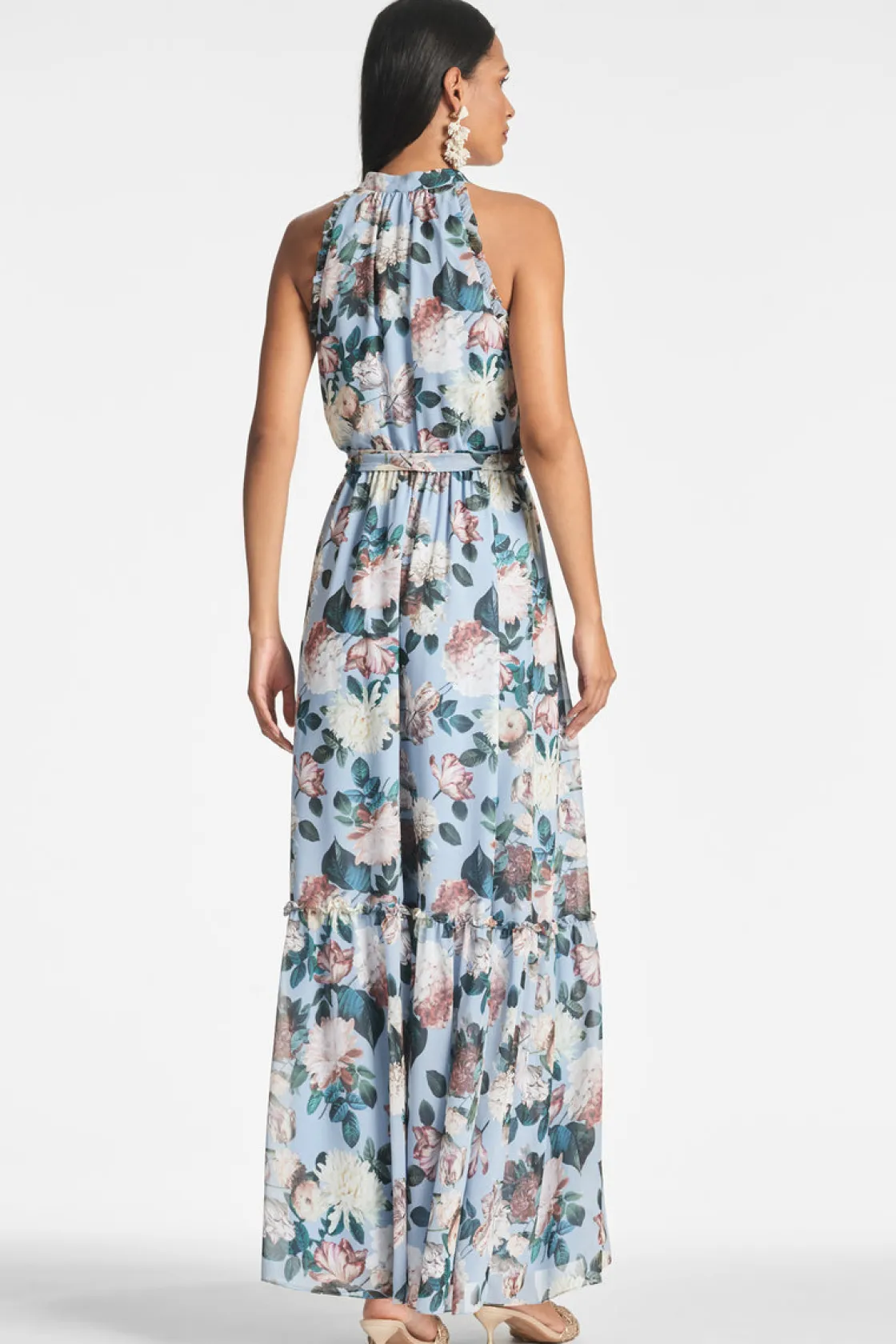 Sachin & Babi Blair Dress - Ice Blue Garden Clearance