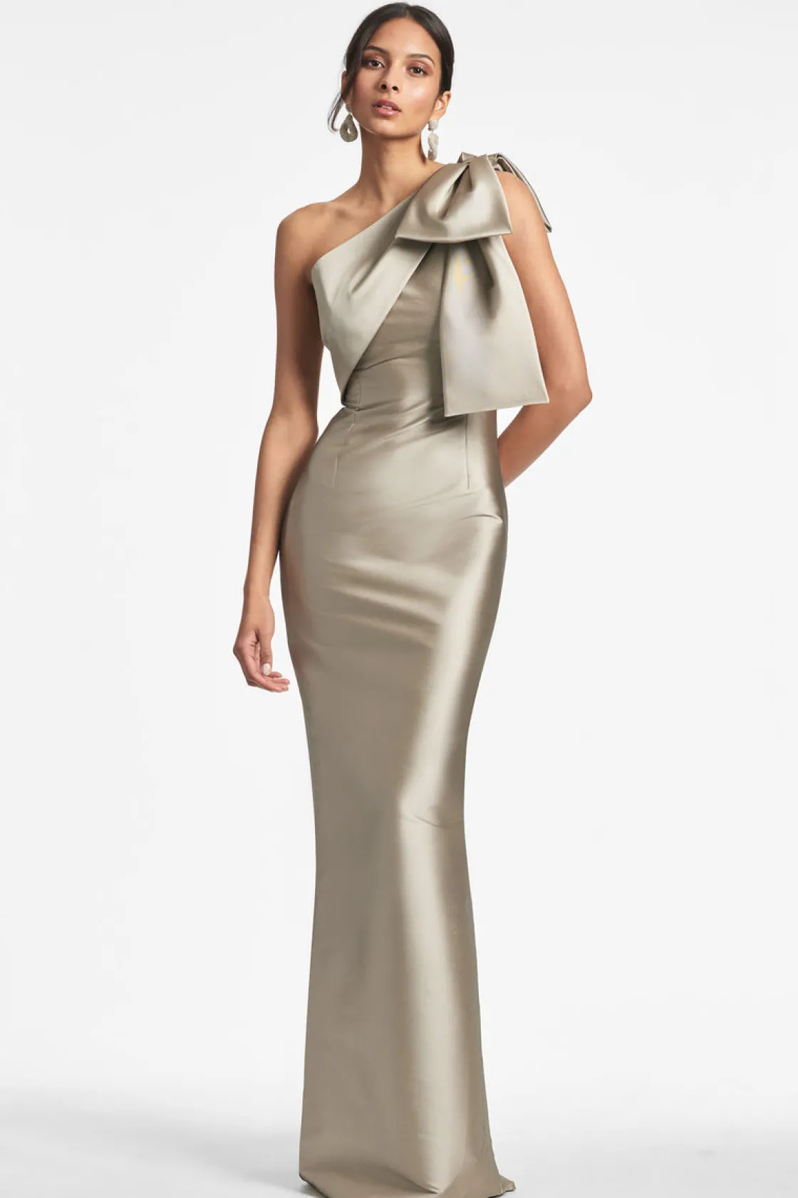 Sachin & Babi Bonnie Gown - Pewter Cheap
