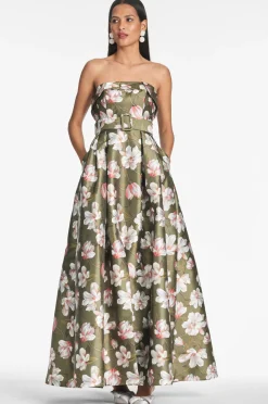 Sachin & Babi Brielle Gown - Moss Magnolia Online