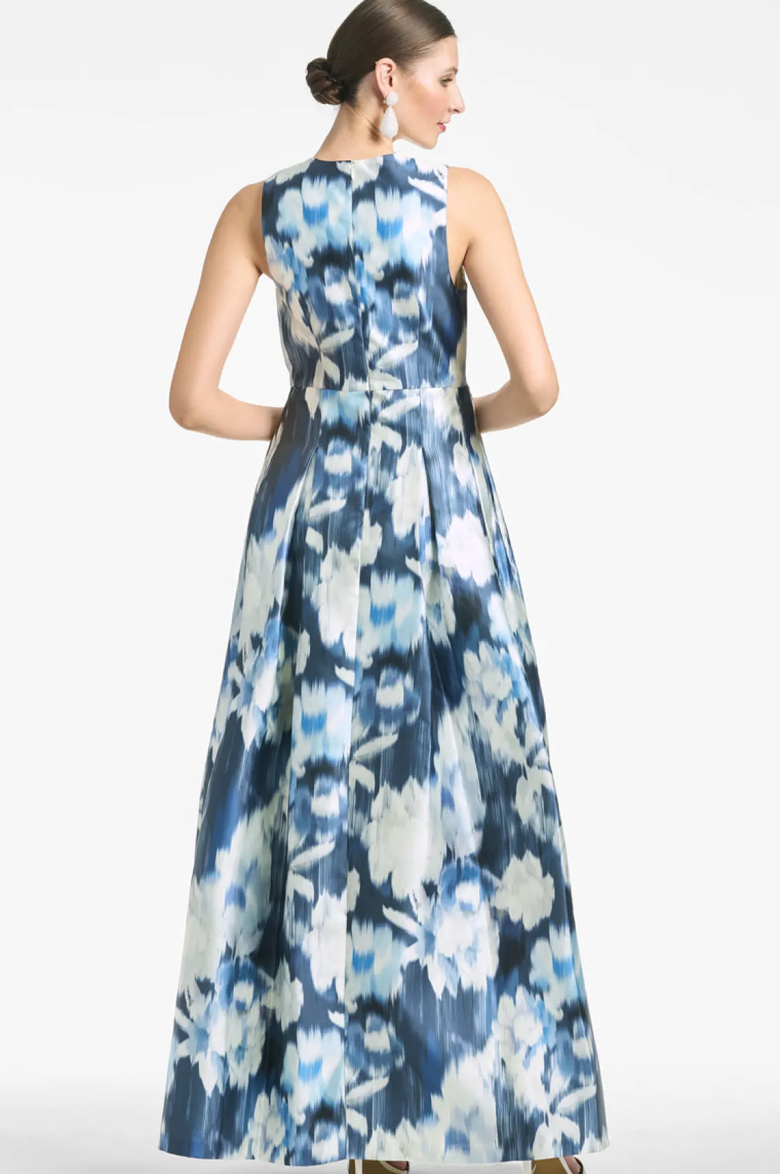 Sachin & Babi Brooke Gown - Blue Ikat Floral Store