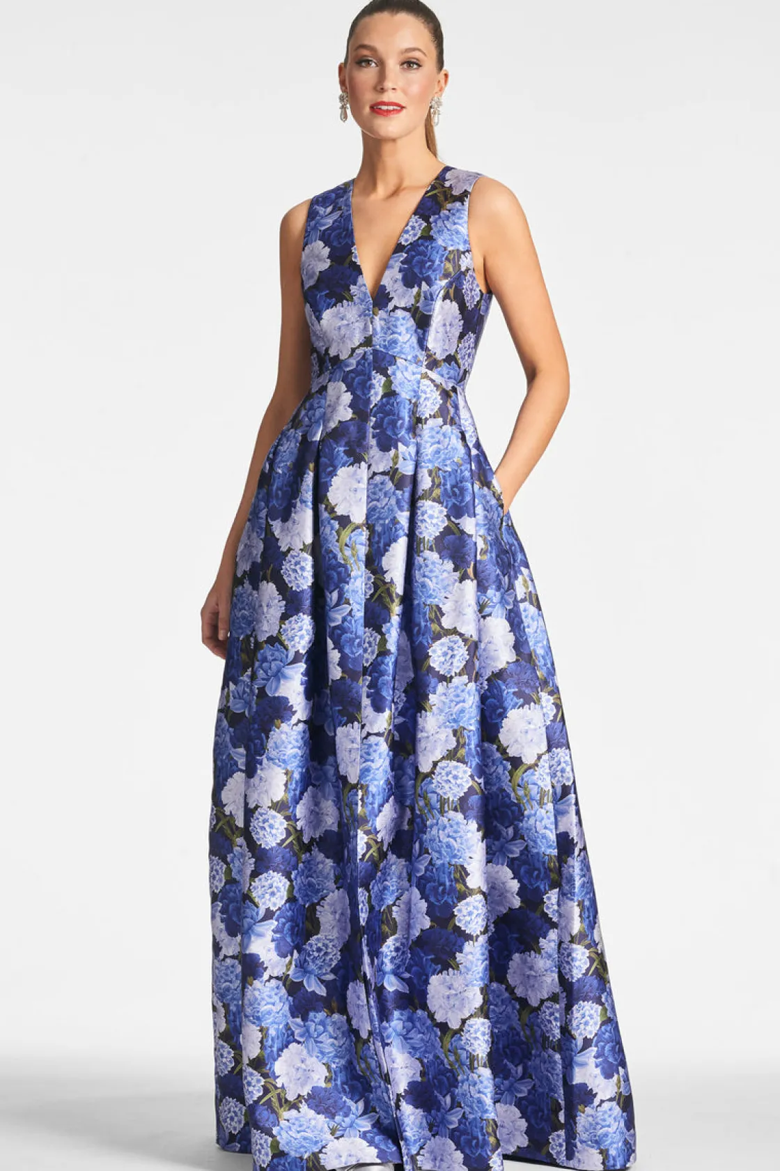 Sachin & Babi Brooke Gown - Rosa Azurro Shop