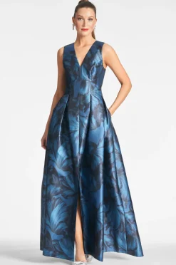 Sachin & Babi Brooke Gown - Tonal Petal Online