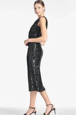 Sachin & Babi Carmen Dress - Black Outlet
