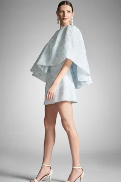 Sachin & Babi Chantal Dress - Blue Degrade Floral Discount
