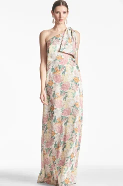 Sachin & Babi Chelsea Gown - Antique Bouquet Cheap