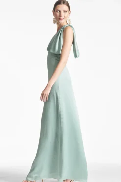 Sachin & Babi Chelsea Gown - Jade Clearance