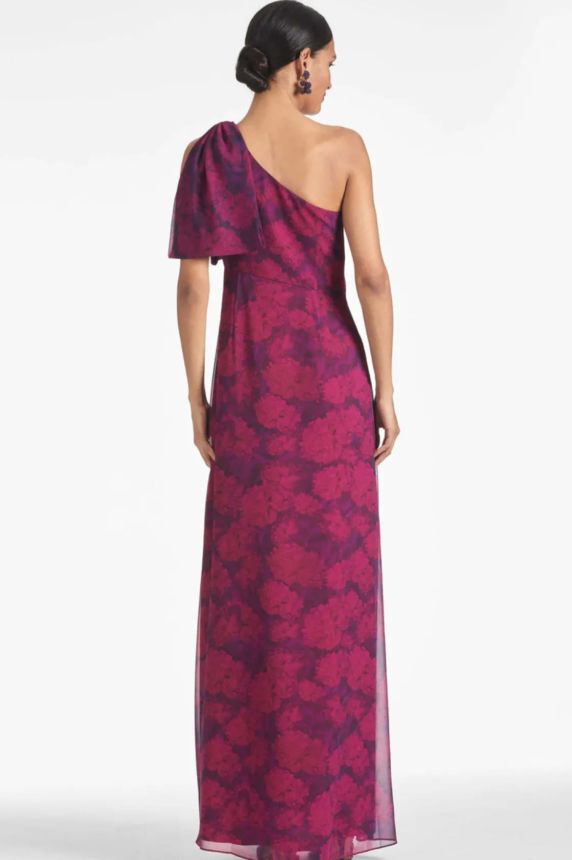 Sachin & Babi Chelsea Gown - Magenta Bloom Discount