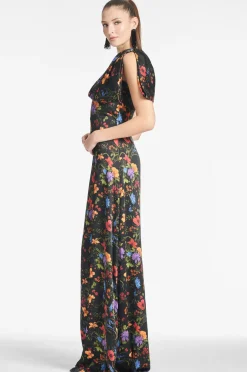 Sachin & Babi Chelsea Gown - Noir Wildflower Best Sale