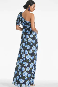 Sachin & Babi Chelsea Gown - Ocean Blue Magnolia Shop