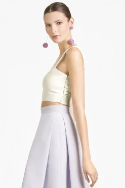 Sachin & Babi Darcy Top - - Faille Ivory Flash Sale
