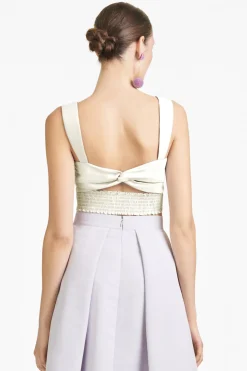Sachin & Babi Darcy Top - - Faille Ivory Flash Sale