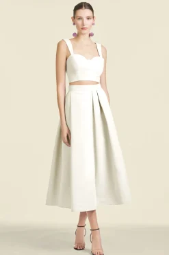 Sachin & Babi Darcy Top - - Mikado Off White Shop