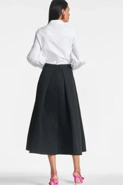 Sachin & Babi Elizabeth Top - White Clearance