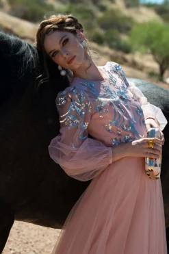 Sachin & Babi Freyja Gown - Morganite Cheap