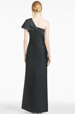 Sachin & Babi Ines Gown - Black Hot