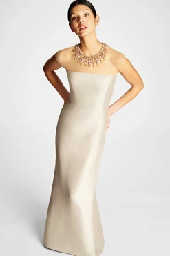 Sachin & Babi Irina Gown - Frosty Pewter Fashion