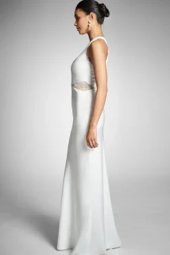 Sachin & Babi Isla Gown - Ivory Hot