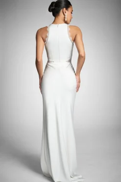 Sachin & Babi Isla Gown - Ivory Hot