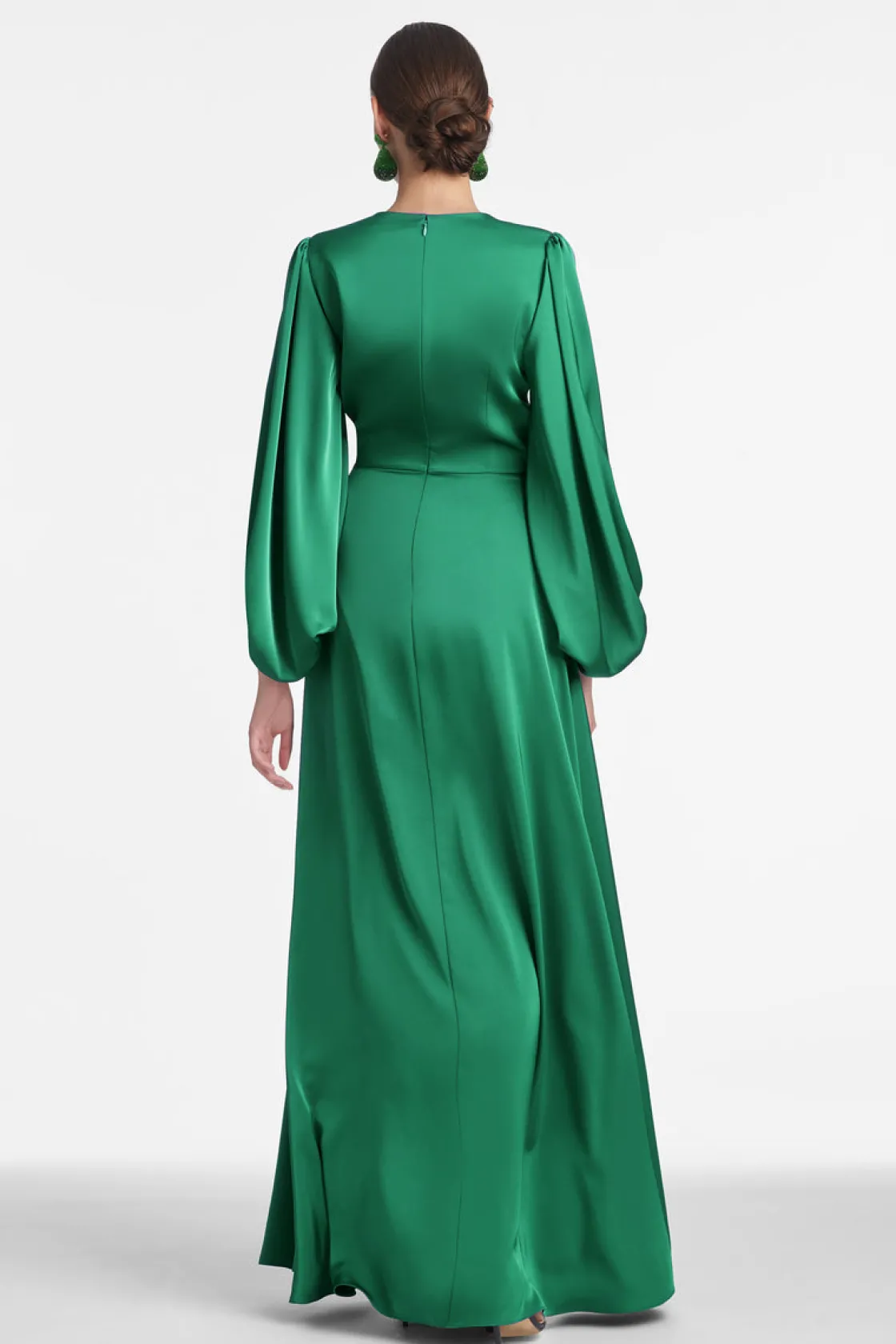 Sachin & Babi Jenny Gown - Emerald Cheap