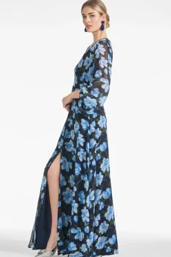 Sachin & Babi Jenny Gown - Ocean Blue Magnolia Shop
