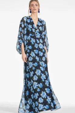 Sachin & Babi Jenny Gown - Ocean Blue Magnolia Shop