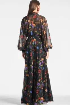 Sachin & Babi Juno Skirt - Noir Wildflower Best Sale