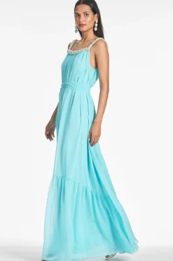Sachin & Babi Kami Gown - Swiss Blue Best
