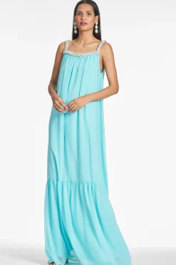 Sachin & Babi Kami Gown - Swiss Blue Best
