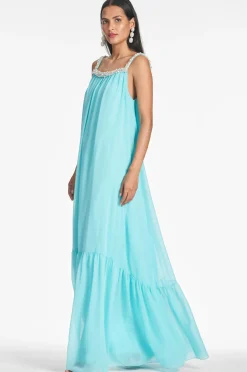 Sachin & Babi Kami Gown - Swiss Blue Best