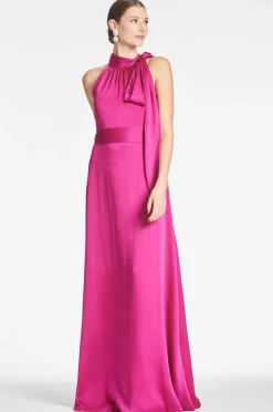 Sachin & Babi Kayla Gown - Dragonfruit Cheap